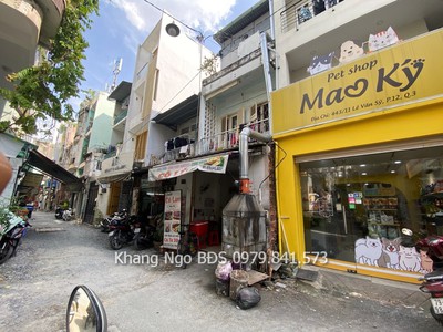 Nhà 69m2 lê văn sỹ q3, giá 6.6 tỷ. hẻm thông, cách hxh 20m, đẹp, tiện cho thuê 2