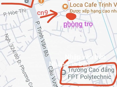 Cho thuê phòng trọ gần fpt   đh quốc tế   nhận ghép sinh viên 3