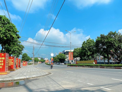 Bán 105m2 đất,phúc thọ,hà nội,mặt đường ql32,kinh doanh đỉnh 0