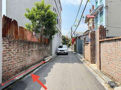Bán 77m đất thôn đoài, nam hồng  cũ , đông anh, hn. gần đường võ văn kiệt 1