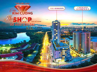 Phú mỹ hưng mở bán 3 căn shophouse mặt tiền 8m tại nguyễn lương bằng 2