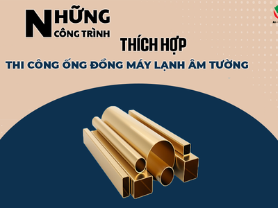Những công trình thích hợp Thi công ống đồng máy lạnh âm tường 0
