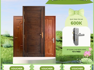 Cửa Gỗ Tự Nhiên 1