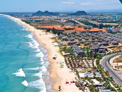 Bán lô đất 2 MT đường Minh Mạng cách Võ Nguyên Giáp 100m 600m2 ngang 20m xây căn hộ, khách sạn 0