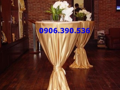 Khăn trải bàn hội nghị, khăn trải bàn sự kiện đẹp, giá tốt 7