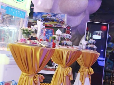 Khăn trải bàn hội nghị, khăn trải bàn sự kiện đẹp, giá tốt 8