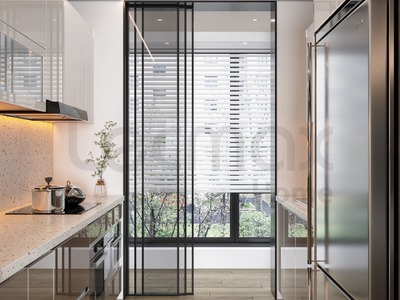 Các mẫu tủ bếp inox sus 304 cao cấp tại HN 2