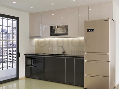 Các mẫu tủ bếp inox sus 304 cao cấp tại HN 6
