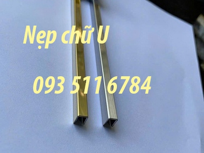 Nẹp U Inox nẹp U nhôm 2