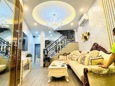 Nhà như cung điện   trường chinh, thanh xuân   diện tích 50m  x 5 tầng sang trọng  cách mặt 0