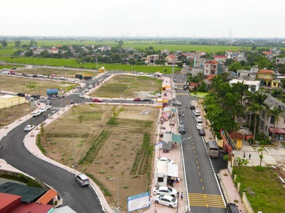 Bán lô đất giá rẻ nhất dãy lk05 - trục chính dự án kdc quỳnh mỹ 0