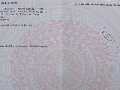 Bán đất tái định cư xâm động - vân tảo 0