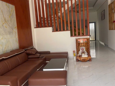 Cần tiền đầu tư bán nhanh  nhà mặt tiền mới xây dt : 73,6m2 phường thạnh phước - thị xã tân uyên 1