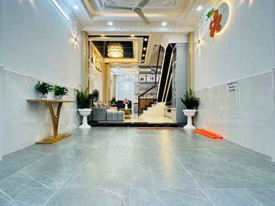 Nhà phố đẹp hẻm xe hơi, khu dân cư đồng bộ   gần quận 7, đường huỳnh tấn phát 2