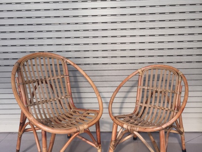 Bàn ghế sò mây ban công giá rẻ 4