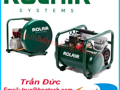 Máy nén khí Rolair   Rolair air compressor 0