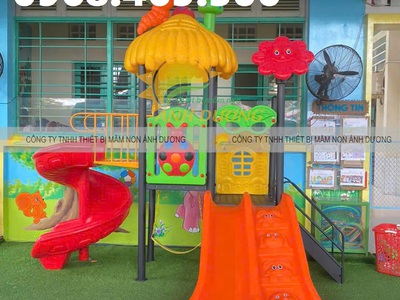 Cầu trượt liên hoàn trẻ em hàng nhập khẩu chất lượng cao 1