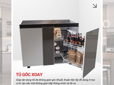 Tủ bếp inox chất lượng châu âu - Giá thành Việt Nam 1