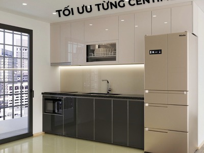 Tủ bếp inox đẹp cho nhà chung cư 1