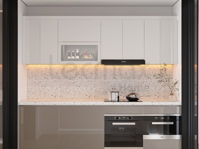 Tủ bếp inox đẹp cho nhà chung cư 2