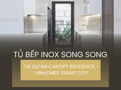 Tủ bếp inox đẹp cho nhà chung cư 7