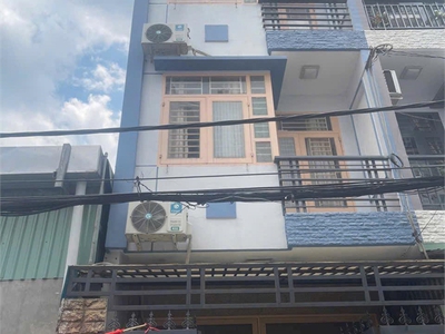 Bán nhà 4x14m, 4 tầng   hẻm 6m tân hương, sát chợ tân hương, tân phú -- chỉ 7.6 tỷ 2