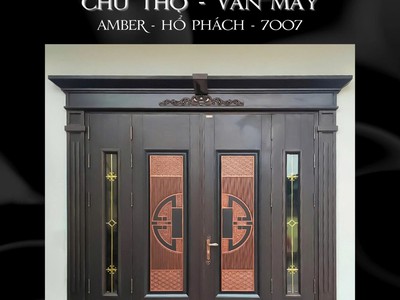 Cửa thép vân gỗ Saigondoor 3