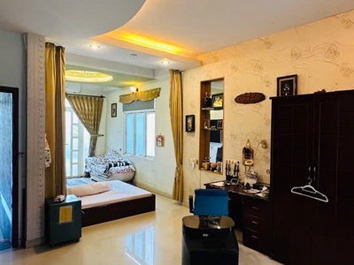 Biệt thự mặt tiền   khu vip bình phú q6   173m2 - ngang 8m   4 tầng   gần western 2