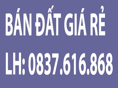 Chính chủ bán đất giá rẻ đối diện dự án dân cư vingroup 1