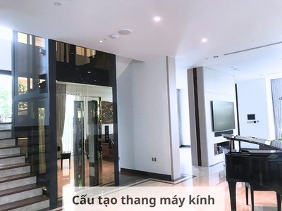 Nắm rõ cấu tạo thang máy kính trước khi lắp đặt cho gia đình 1