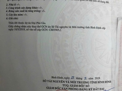 Chính chủ bán nhanh lô đất trong khu biệt thự đại phú gia tại  thành phố quy nhơn, bình định 1