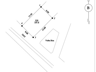 Siêu phẩm phụng thượng, giá 4x, ô tô tránh trước đất, lô góc view vườn hoa 4
