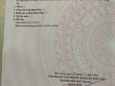 Chính chủ cần bán 2 lô liền kề, mặt đường lớn - tp. bắc giang 0