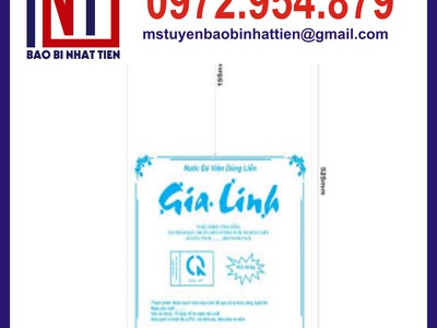 Túi PE đựng đá viên, bao bì PE đựng đá viên 4