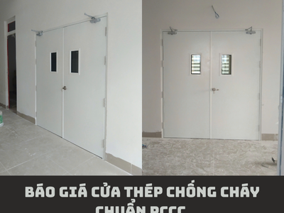An Tâm Sống Với Cửa Thép Chống Cháy Chuẩn PCCC 0