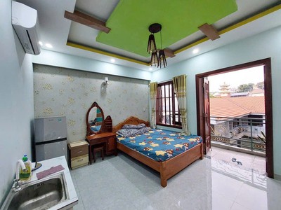 Siêu phẩm chdv hẻm 7m lê văn thọ p14 gv 64m  4 tầng ngang 4m 7pn sổ vuông nhỉnh 7 tỷ 2