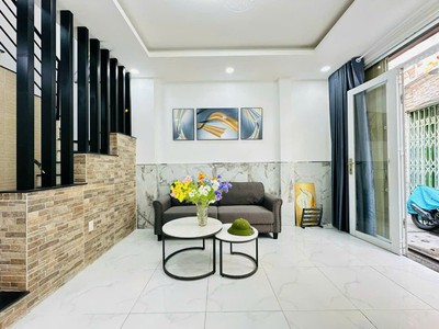 Bán nhà phạm văn chiêu, p8, gò vấp   65m2 nở hậu   tặng full nội thất   5.x tỷ 2