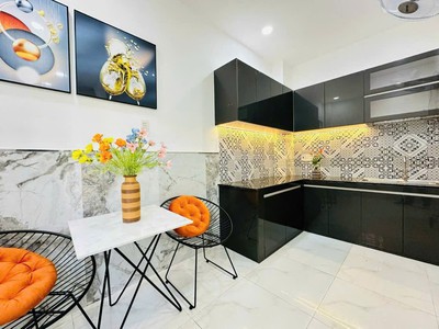 Bán nhà phạm văn chiêu, p8, gò vấp   65m2 nở hậu   tặng full nội thất   5.x tỷ 3