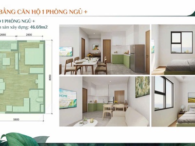 Sở hữu căn hộ 1pn chỉ từ 978 triệu   gần kcn vsip 2 1