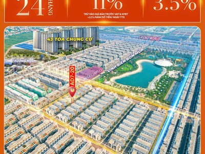 Biệt thự tứ lập ánh dương - vinhomé ocean park 3 cơ hội sở hữu biệt thự với mức giá siêu rẻ 0