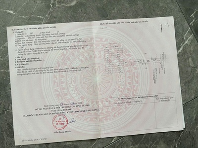 Chính chủ cần bán gấp lô đất vị trí đẹp tại Lai Hưng, Bàu Bàng. 0