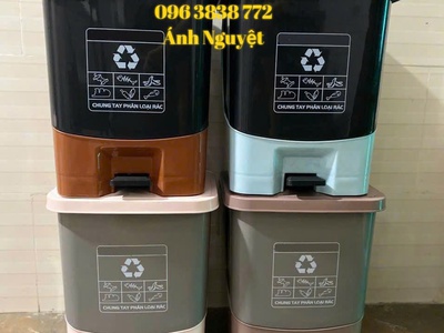 Thùng Rác Chân 16 Lít   Nhỏ Gọn, Lịch Sự, Phù Hợp Mọi Không Gian 3