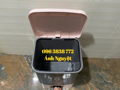 Thùng Rác Chân 16 Lít   Nhỏ Gọn, Lịch Sự, Phù Hợp Mọi Không Gian 5