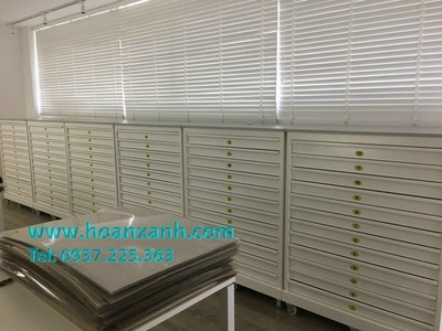 Tủ lưu bản vẽ 15 ngăn khổ A0 TV-A015 2