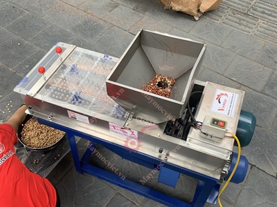Máy bóc vỏ lụa đậu phộng rang 600 kg/ giờ Vinmax BVL600 1