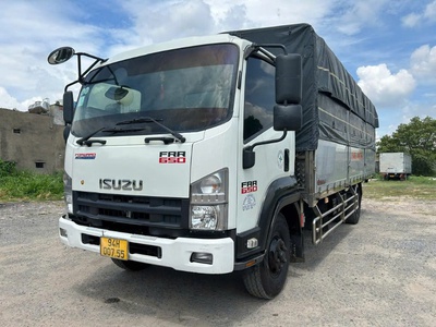ISUZU FRR tải 6t3 thùng bạt dài 6m7 xe đẹp zin 2