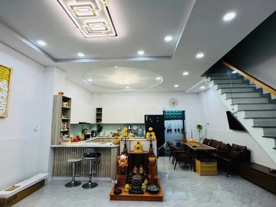 Mặt hẽm ôtô, liên khu 4-5, bình tân - 4 tầng, 4 phòng ngủ, 58m2 - giá chỉ hơn 6tỷ, sổ hồng riêng 3