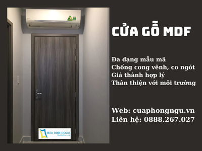 Nâng Tầm Không Gian Sống Với Cửa MDF Cao Cấp 0