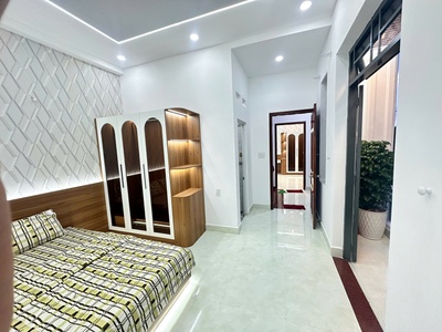 Biệt thự mini đẹp, full nội thất, hẻm 8m xe hơi, khu trung tâm phường an phú đông 4