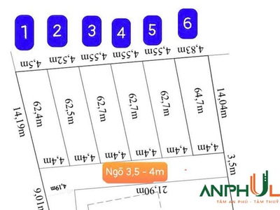 Cần bán 6 lô F0 đất phường Thủy Nguyên   xã Dương Quan , TP Hải Phòng 3